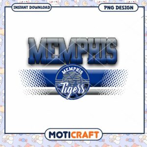 Memphis Tigers PNG Sublimation Design