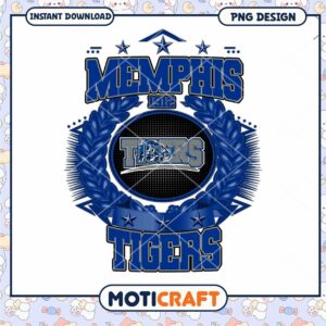 Memphis Tigers PNG Design 1912 Sublimation
