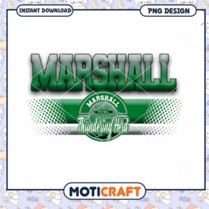 Marshall Thundering Herd PNG Design
