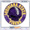 LSU Tigers Skull PNG Design