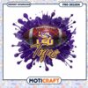 LSU Tigers Football PNG Sublimation Design
