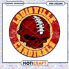 Louisville Cardinals Skull PNG