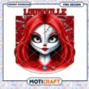 Louisville Cardinals Sugar Skull PNG Design