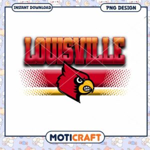 Louisville Cardinals Instant Download PNG Graphic Design
