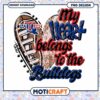 Louisiana Tech Bulldogs Heart PNG