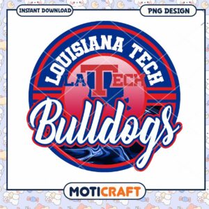 Louisiana Tech Bulldogs PNG Design