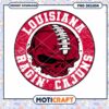 Louisiana Ragin Cajuns Skull PNG
