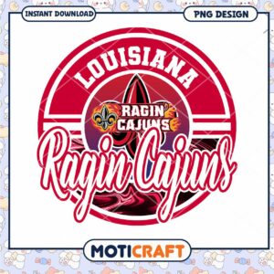 Louisiana Ragin Cajuns PNG Design