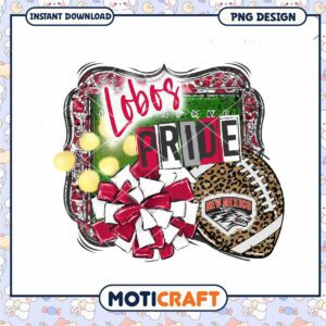 Lobos Pride PNG Sublimation Design