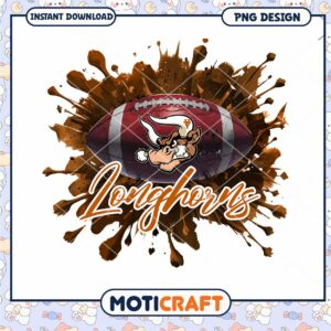 Longhorns Football PNG Design
