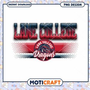 Lane College Dragons PNG Design