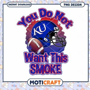KU Football PNG You Do Not Want This Smoke