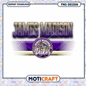 James Madison Dukes PNG Design