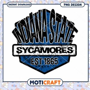 Indiana State Sycamores PNG Logo Design