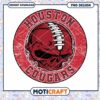 Houston Cougars Skull PNG Design