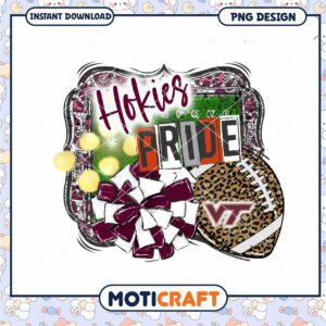 Hokies Pride PNG Sublimation Design