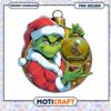 Grinch Wyoming Christmas Ornament PNG