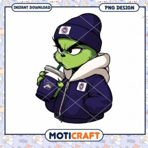 Grinch WSU PNG Sublimation Design
