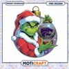 Grinch Holiday PNG Design with Ornament Graphic Download