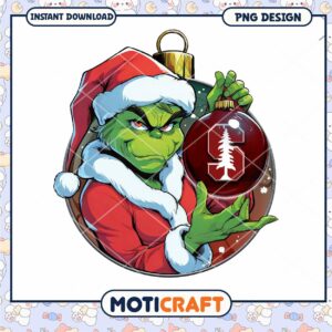 Grinch Holiday PNG Design for Festive Seasonal Decor