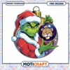 Grinch Holding LSU Ornament PNG Holiday Design Download