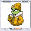Grinch Coffee PNG Sublimation Design
