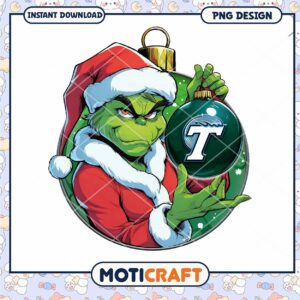 Grinch Christmas PNG Design for Holiday Decorations Download