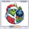 Grinch Christmas Ornament PNG Design for Sycamores Fans