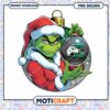 Grinch Christmas Ornament Design for Instant Download PNG