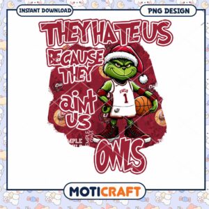 Grinch Basketball PNG Sublimation Design