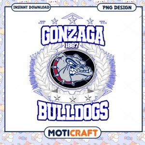 Gonzaga Bulldogs PNG Logo Design