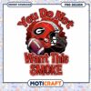 Georgia Bulldogs Football PNG Design
