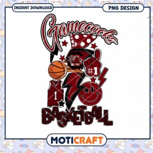 Gamecocks Basketball PNG Design