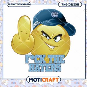 Funny Emoji Design F the Haters PNG for Instant Download