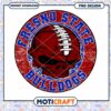 Fresno State Bulldogs Skull PNG