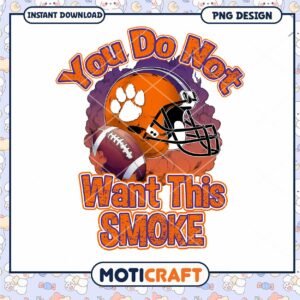 Football Smoke PNG Design You Do Not Want This Smoke