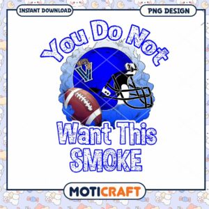 Football Smoke PNG Design Sublimation