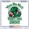 Football Helmet with Motivational Quote PNG Design Download