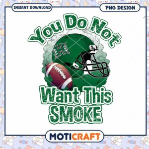 Football Helmet with Motivational Quote PNG Design Download