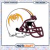 Football Helmet PNG Design Instant Download
