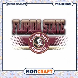 Florida State Seminoles PNG Design for Instant Download