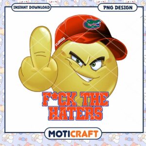 Florida Gators Middle Finger PNG Design