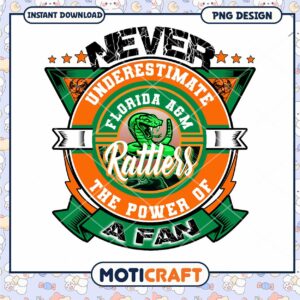 Florida AGM Rattlers PNG Design