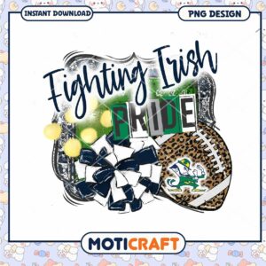 Fighting Irish Pride PNG Sublimation Design