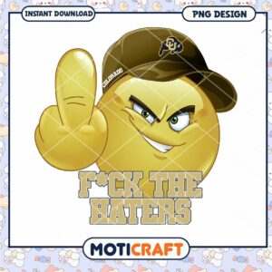 Emoticon PNG Fck Haters Design