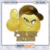 Emoji Middle Finger PNG Haters Design