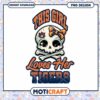 Cute Skull Girl Loves Tigers PNG 2 Cute Skull Girl Loves Tigers PNG