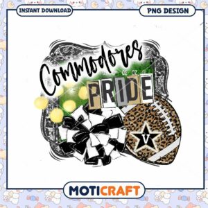 Commodores Pride PNG Sublimation Design