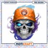 Clemson Tigers Skull PNG Design