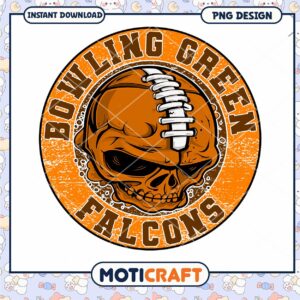 Bowling Green Falcons Skull PNG